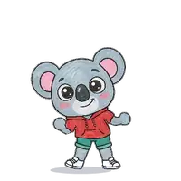 Koalala doing the dab